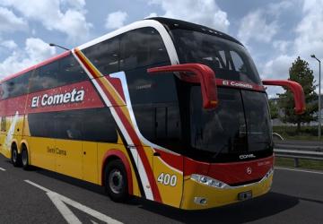 Comil Campione DD 6x2версия 3.7 для Euro Truck Simulator 2 (v1.53.x)