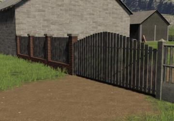 Concrete And Brick Fences Packверсия 1.0.0.0 для Farming Simulator 2019