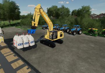 Conquip Excavator Forksверсия 1.0.0.0 для Farming Simulator 2022