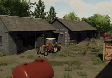 Cowshed With Garageверсия 1.0.0.0 для Farming Simulator 2022