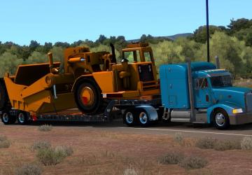 Cozad Lowbed Trailerверсия 15.08.21 для American Truck Simulator (v1.40.x, 1.41.x)