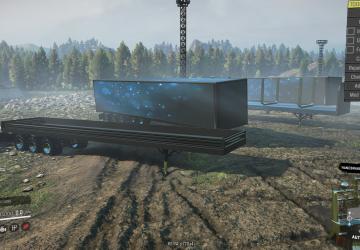 Crazys long trailersверсия 1.0 для SnowRunner (v34.0)