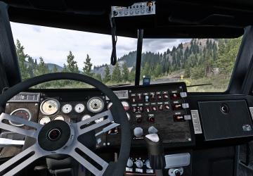 Custom High Res Interior Peterbilt 379версия 1.0 для American Truck Simulator (v1.41.x)