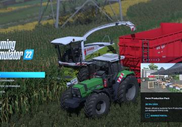 Custom Main Menu Backgroundверсия 1.0.0.0 для Farming Simulator 2022