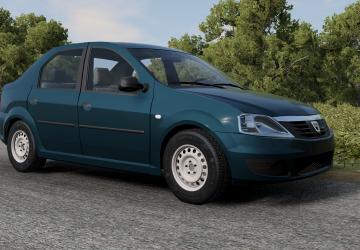 Dacia Logan (2004-2012)версия 2.2 для BeamNG.drive (v0.37.x)