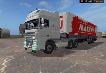 DAF XF105версия 2.0 для Farming Simulator 2017 (v1.5.3.1)