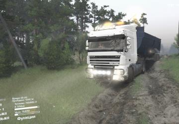 DAF XF105версия 2.0 для SpinTires (v03.03.16)