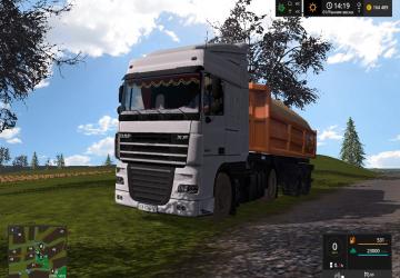 DAF XF 105версия 1.0 для Farming Simulator 2017 (v1.5.3.0)
