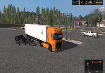 DAF XF 106версия 1.0 для Farming Simulator 2017 (v1.5.3.0)