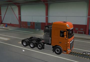 DAF XF Euro 6 Reworkedверсия 5.2 для Euro Truck Simulator 2 (v1.54)
