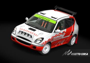 Daihatsu Storia Rally Carверсия 1.0 для Assetto Corsa