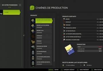 Dairy (x1000)версия 1.1.0.0 для Farming Simulator 2025