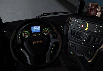 Dashboard light Pack для Iveco Hi-Wayверсия 0.9 для Euro Truck Simulator 2 (v1.35.x, - 1.39.x)