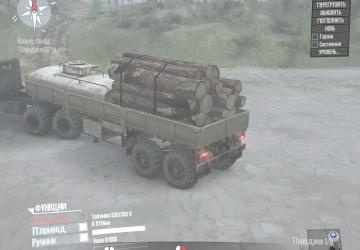 Дефолтный бортовой полуприцеп с погрузкой брёвендля Spintires: MudRunner (v18/05/21)