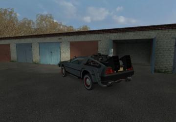 Delorean DMC-12 «Назад в будущее»версия 11.02.2022 для City Car Driving (v1.5.9.2)