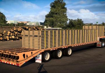 DEMCO Drop Deck Trailerверсия 1.1 для American Truck Simulator (v1.57.x)