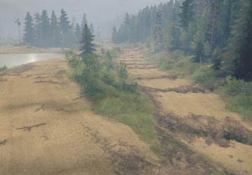 День + ночь + чистая вода + доработка поваленных деревьевv1.0 для Spintires: MudRunner (v19.11.18)