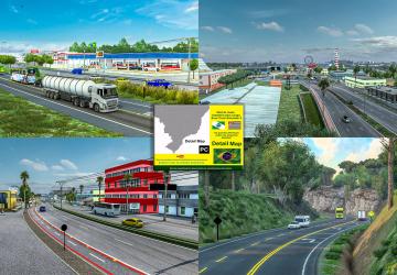 Detail Map Mod Demoверсия 1.0 для Euro Truck Simulator 2 (v1.43.x)
