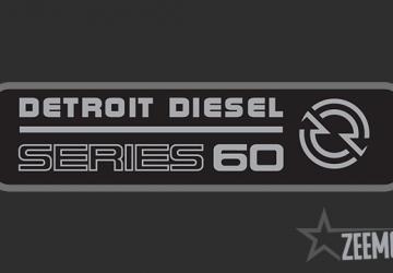 Detroit Diesel 60 Series Sound & Engine Packv2.1 для American Truck Simulator (v1.39.x, - 1.41.x)