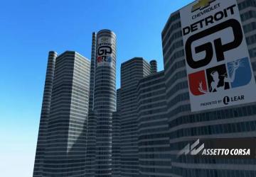 Detroit Street Circuit 2023версия 1.0 для Assetto Corsa