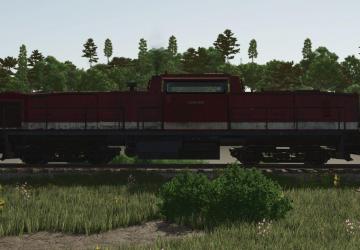 Diesel Locomotive «V100» (Prefab)версия 1.0.0.0 для Farming Simulator 2025
