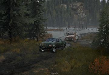Dodge Dakota (2001)версия 1.0 для SnowRunner (v15.1)