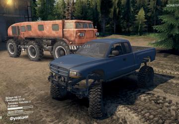 Dodge Dakota 97версия 0.1 для SpinTires (v03.03.16)