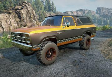 Dodge Ramchargerверсия 1.1.1 для SnowRunner (v35.2)