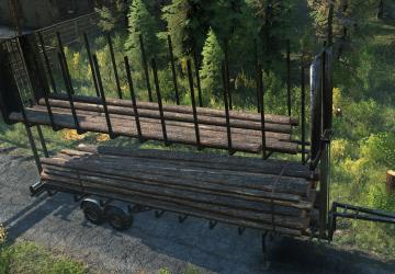 Double-Decker Multi-Load High Saddle Log Trailersv1.0.2 для SnowRunner (v16.0)