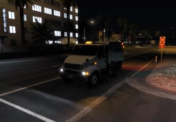 Driveable Street Sweeperверсия 1.0 для American Truck Simulator (v1.40.x)