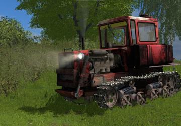 ДТ-75 OLD - Переделкаверсия 1.2 для Farming Simulator 2017 (v1.5.x)