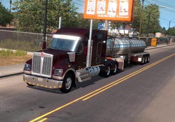 Durahaul Water Trailerверсия 1.3 для American Truck Simulator (v1.40.x, 1.41.x)