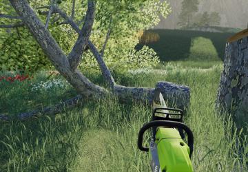 Electric Chainsawверсия 1.0.0.0 для Farming Simulator 2019 (v1.7.x)