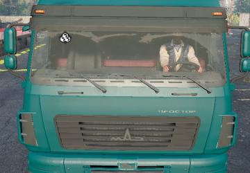 Эмблема МАЗ на Mazai RSKверсия 1.0.0 для SnowRunner (v12.2)