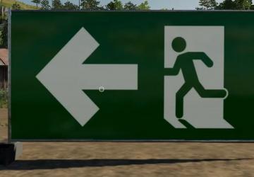 Emergency exit fenceверсия 1.0.0.0 для Farming Simulator 2019