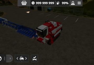 Енисей 850 и жаткиверсия 1.0.0.0 для Farming Simulator 20