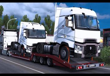 Estepe Trailer Car Transporterверсия 1.5 для Euro Truck Simulator 2 (v1.53.x)