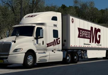 Express MG skinpackверсия 1.0 для American Truck Simulator (v1.43.x)