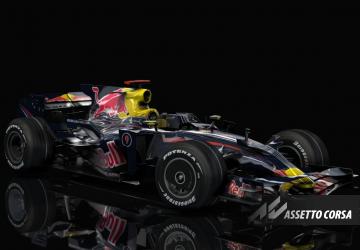 F1 2008 - Red Bull RB4версия 1.0 для Assetto Corsa