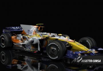 F1 2008 - Renault R28версия 1.0 для Assetto Corsa
