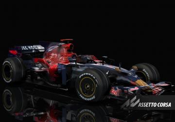 F1 2008 - Toro Rosso STR3версия 1.0 для Assetto Corsa
