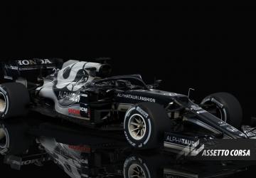 F1 2021 Alpha Tauri AT02версия 1.0 для Assetto Corsa