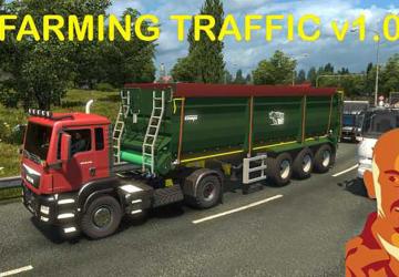 Farming Traffic Packверсия 1.44 для Euro Truck Simulator 2 (v1.44.x)