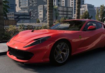 Ferrari 812 Superfastверсия 1.0 для BeamNG.drive (v0.30.x)