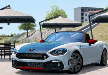 Fiat 124 Spider (Abarth)версия 2.1 для American Truck Simulator (v1.57.x)