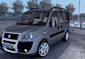 Fiat Doblo 2009версия 2.5 для Euro Truck Simulator 2 (v1.50.x, - 1.57.x)