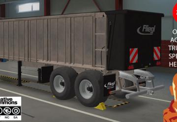 Fliegl ASS 2101 Agrar Trailerверсия 3.0 для Euro Truck Simulator 2 (v1.53.x)