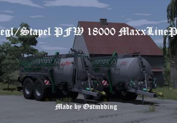 Fliegl/Stapel PFW 18000 MaxxLinePlusверсия 1.0 для Farming Simulator 2022