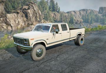 Ford 350 XL 1986версия 2.00.01 для SnowRunner (v40.1)