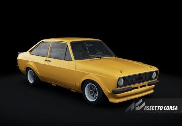 Ford Escort MKII Group 4 Tarmacверсия 1.0 для Assetto Corsa